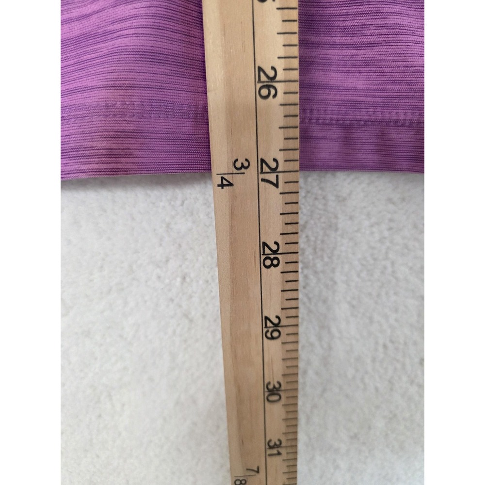 Tommy Bahama Polo Shirt Mens Medium Purple IslandZone Golf Performance Stretch - Picture 9 of 12